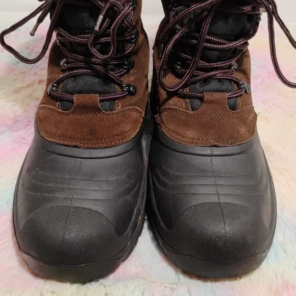 Quest Insulated Men's Leather Upper Winter/Work Boots Sz.10 Hardly Worn (X-104) - Picture 5 of 15